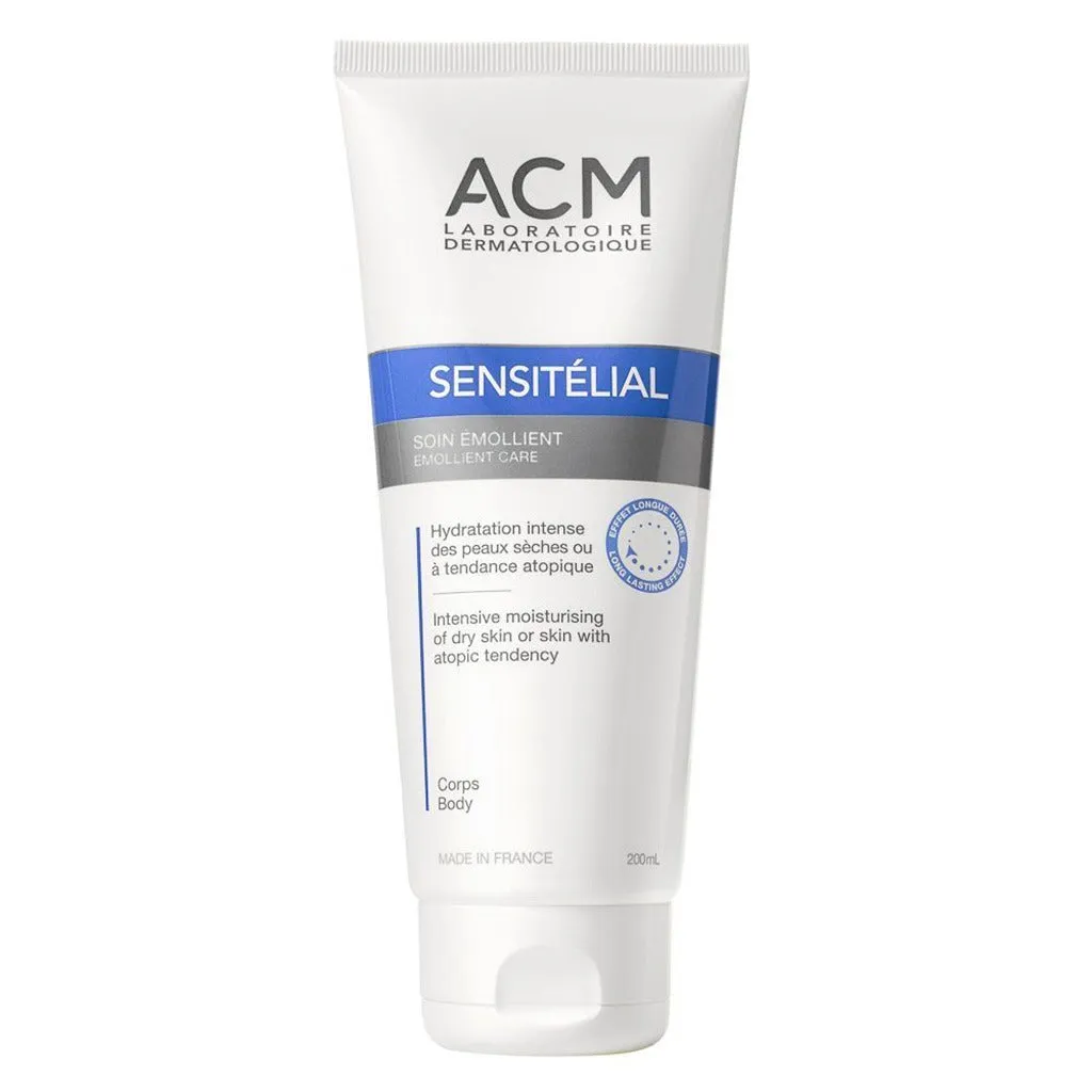 ACM Sensitelial Emollient Care Moisturiser For Dry & Atopy-Prone Skin 200ml