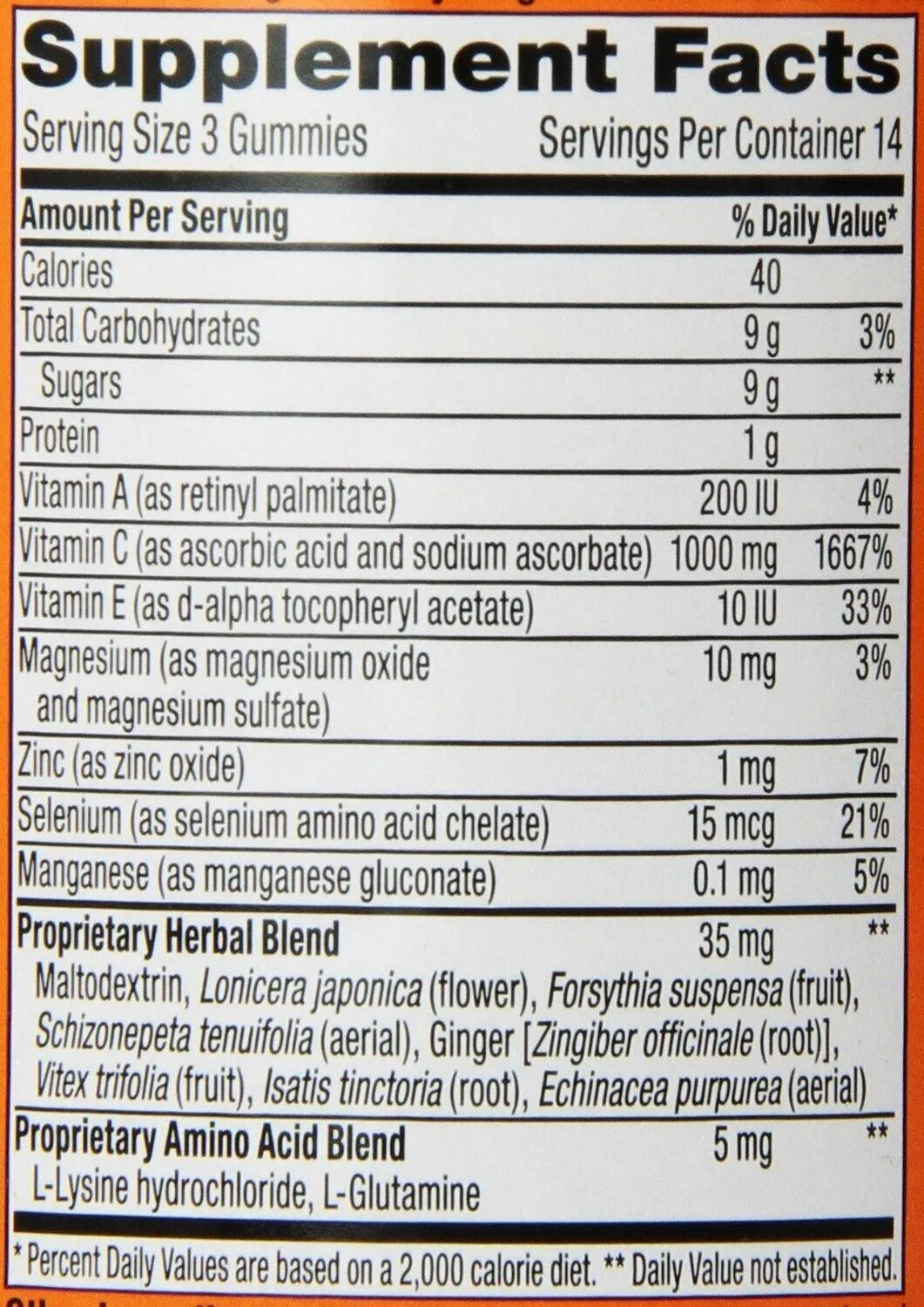 Airborne - Vitamin C Gummies for Adults - Assorted Fruit Flavors - 42 Count