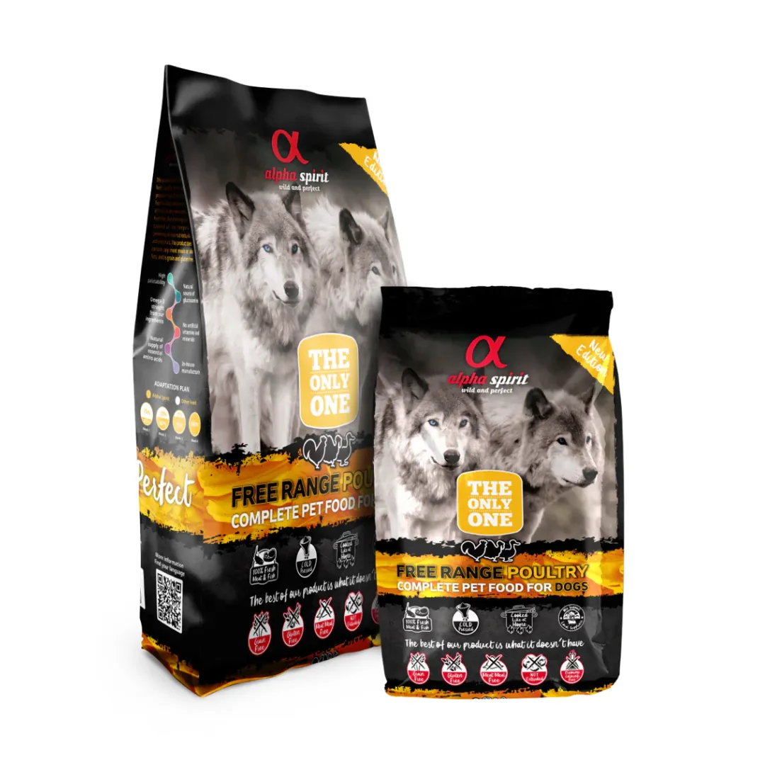 Alpha Spirit Poultry Cold Pressed Grain Free Dog Food