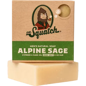 Alpine Sage-Bar Soap- Dr Squatch