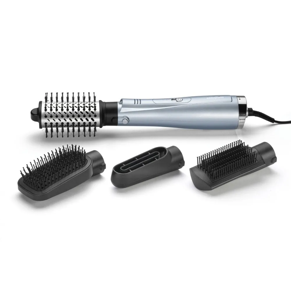 BaByliss Hydro Fusion Smooth & Shape Anti-Frizz 4-In-1 Hair Dryer Brush 2774U