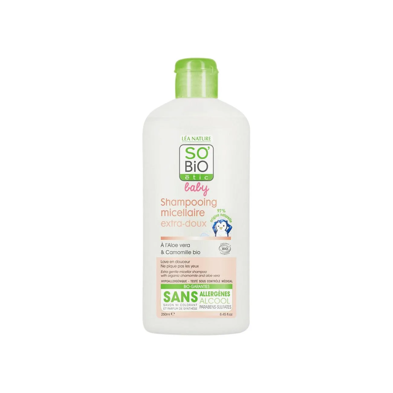 Bebe Extra-Gentle Micellar Shampoo - Hypoallergenic