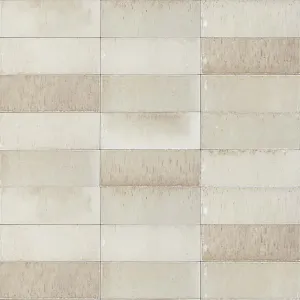 Beige Glossy, 3" x 8" - Porcelain Tile