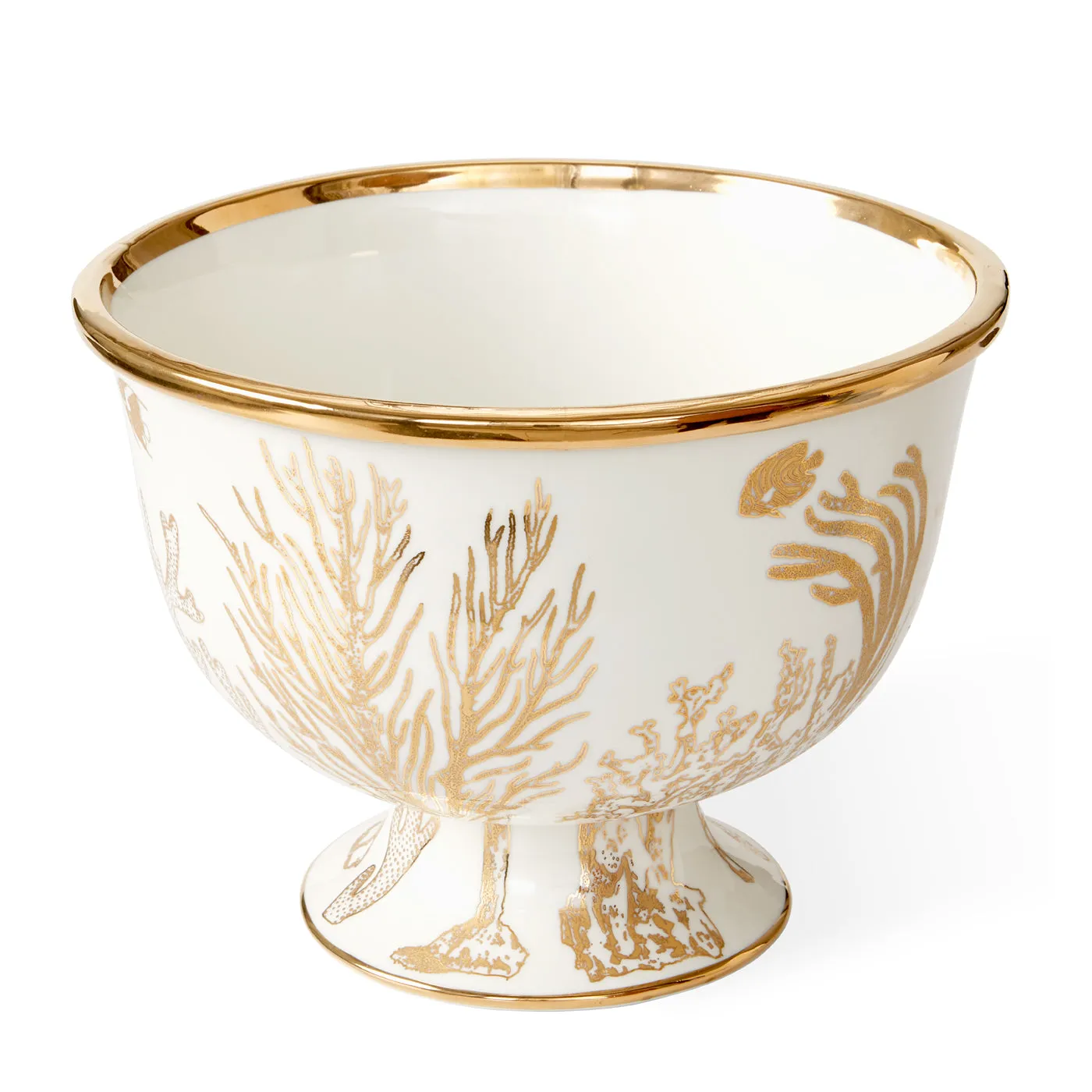 Botanist Coral Centerpiece Bowl