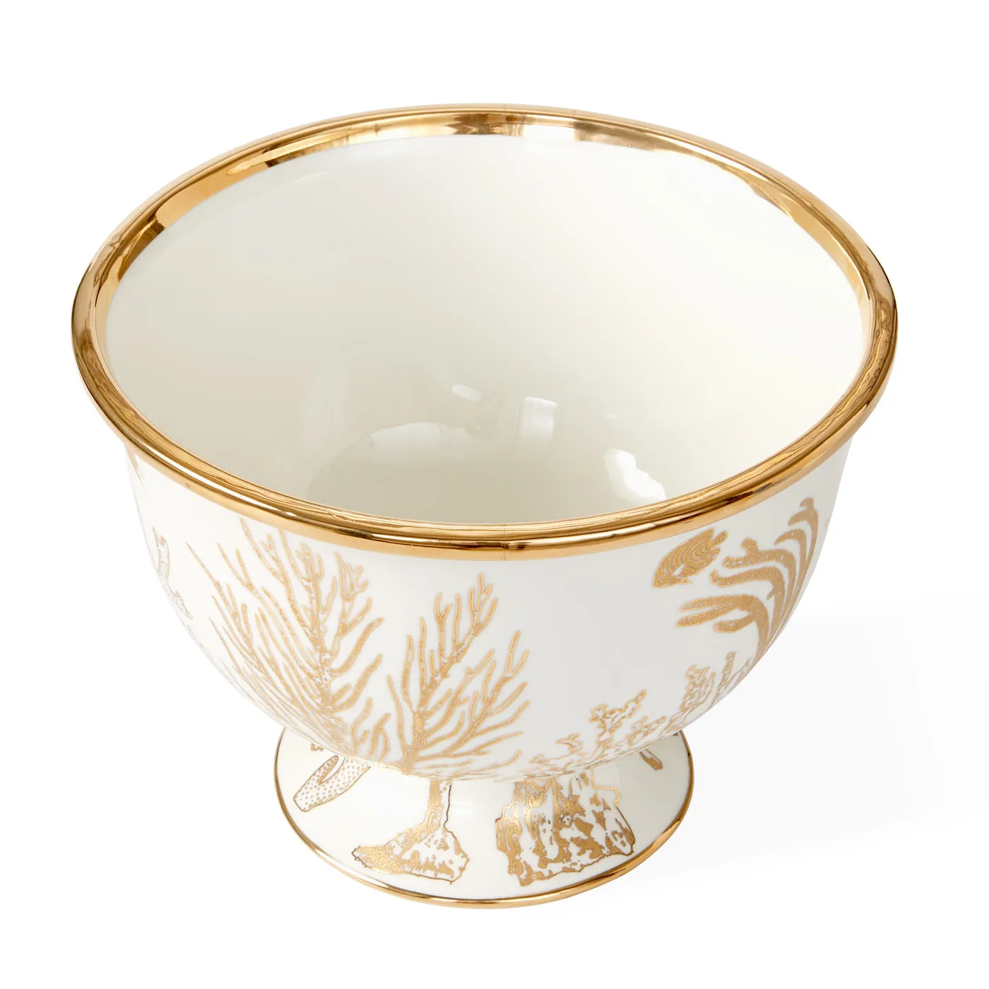 Botanist Coral Centerpiece Bowl