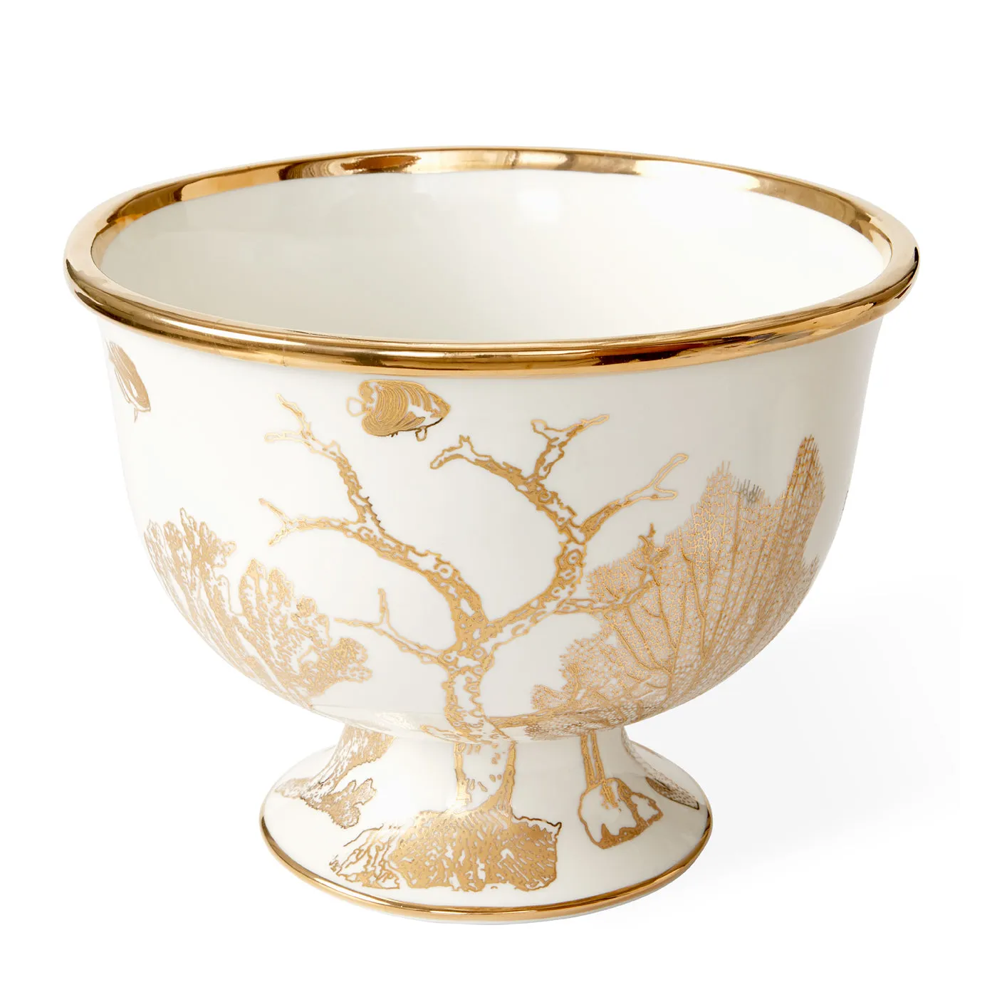 Botanist Coral Centerpiece Bowl