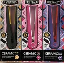 Ceramic Mini Flat Iron 1/2" by Hot Beauty