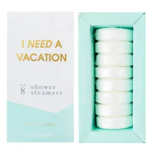 Chez Gagné - I Need A Vacation - Shower Steamers - Coconut Lime