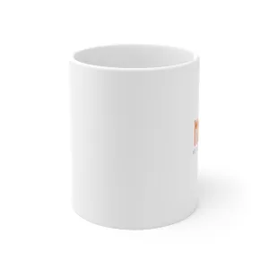 Classic White Ceramic Mug for Dog Lovers, 11 oz. & 15 oz.