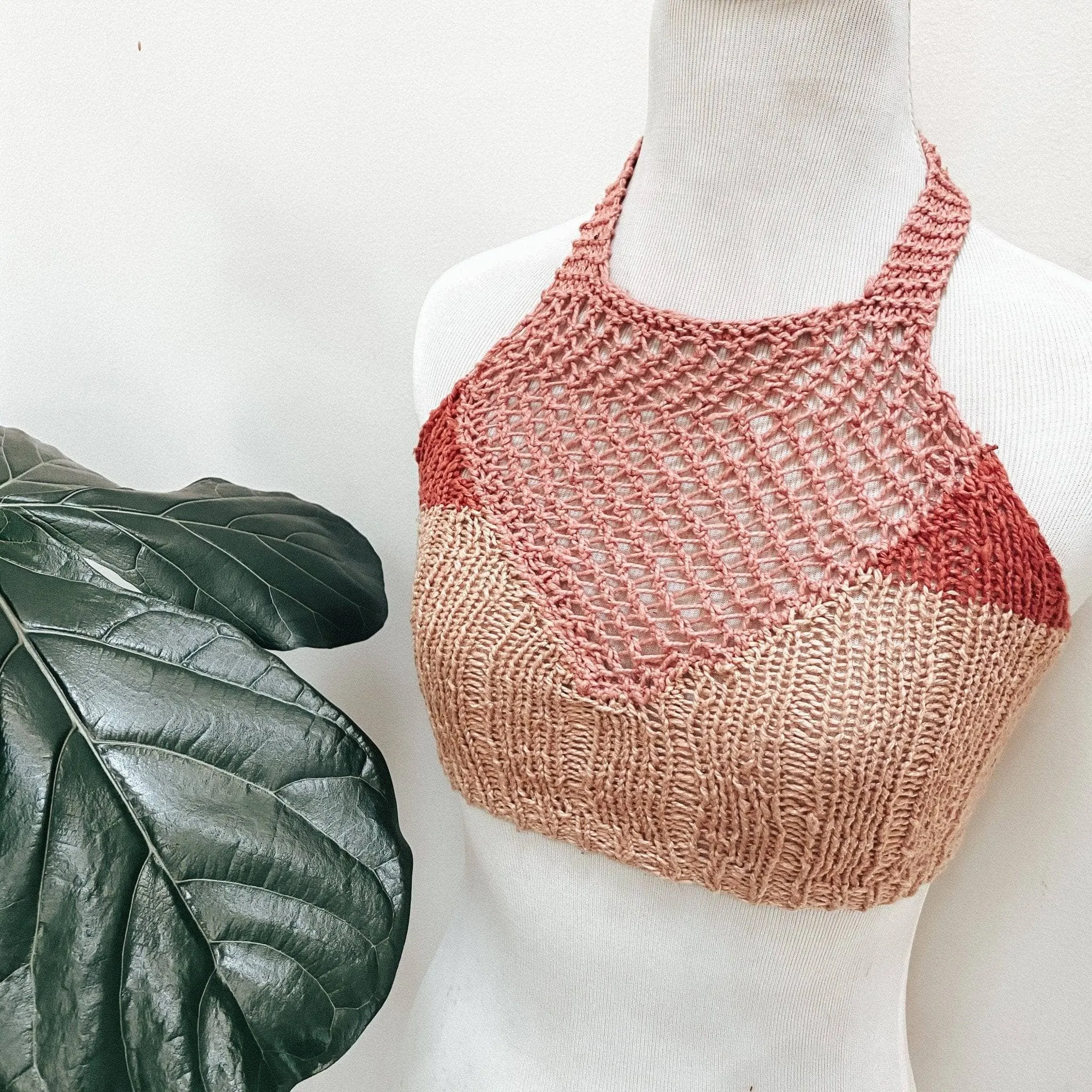 Coconut Tree Bralette Knit Pattern