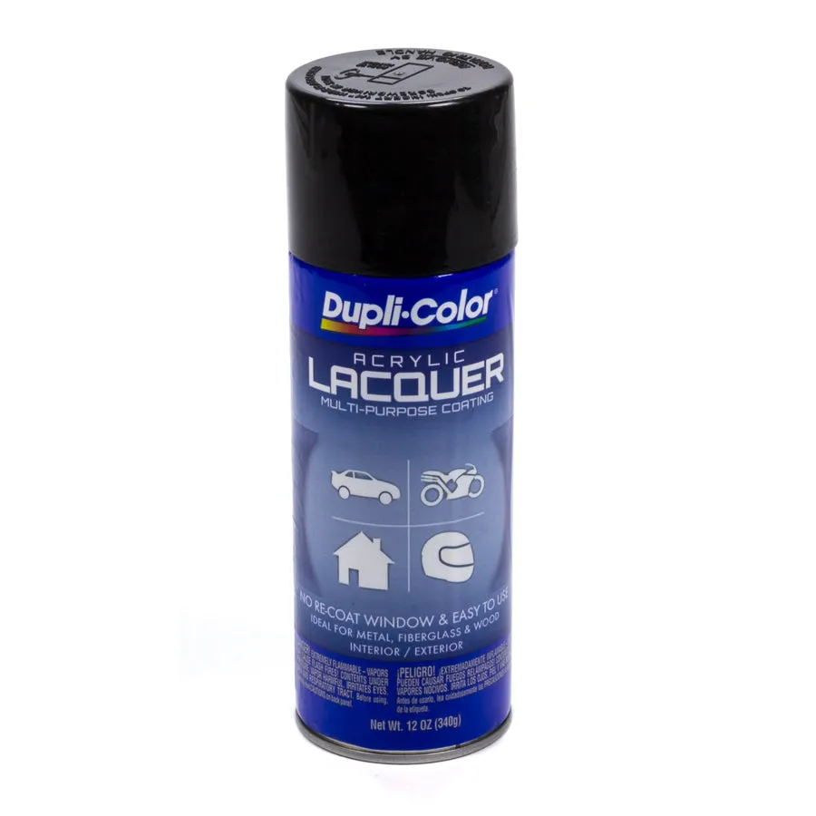 Dupli-Color® Premium Lacquer - 12 oz. Can - Gloss Black