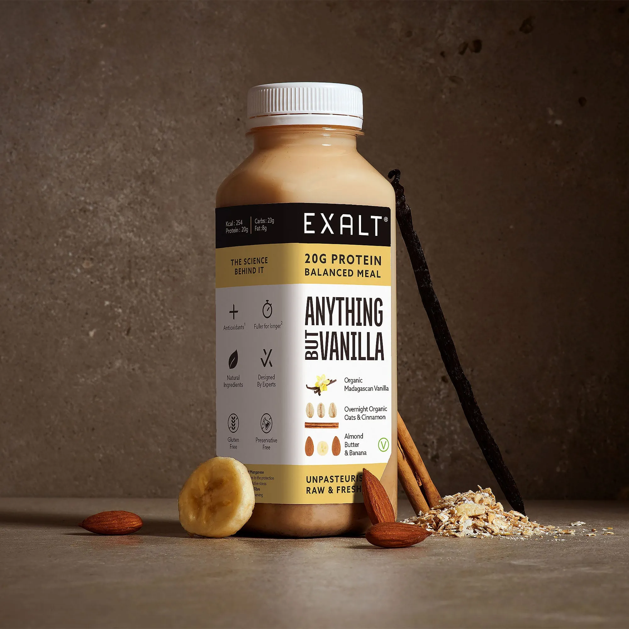 EXALT Anything But Vanilla Fresh Protein Smoothie