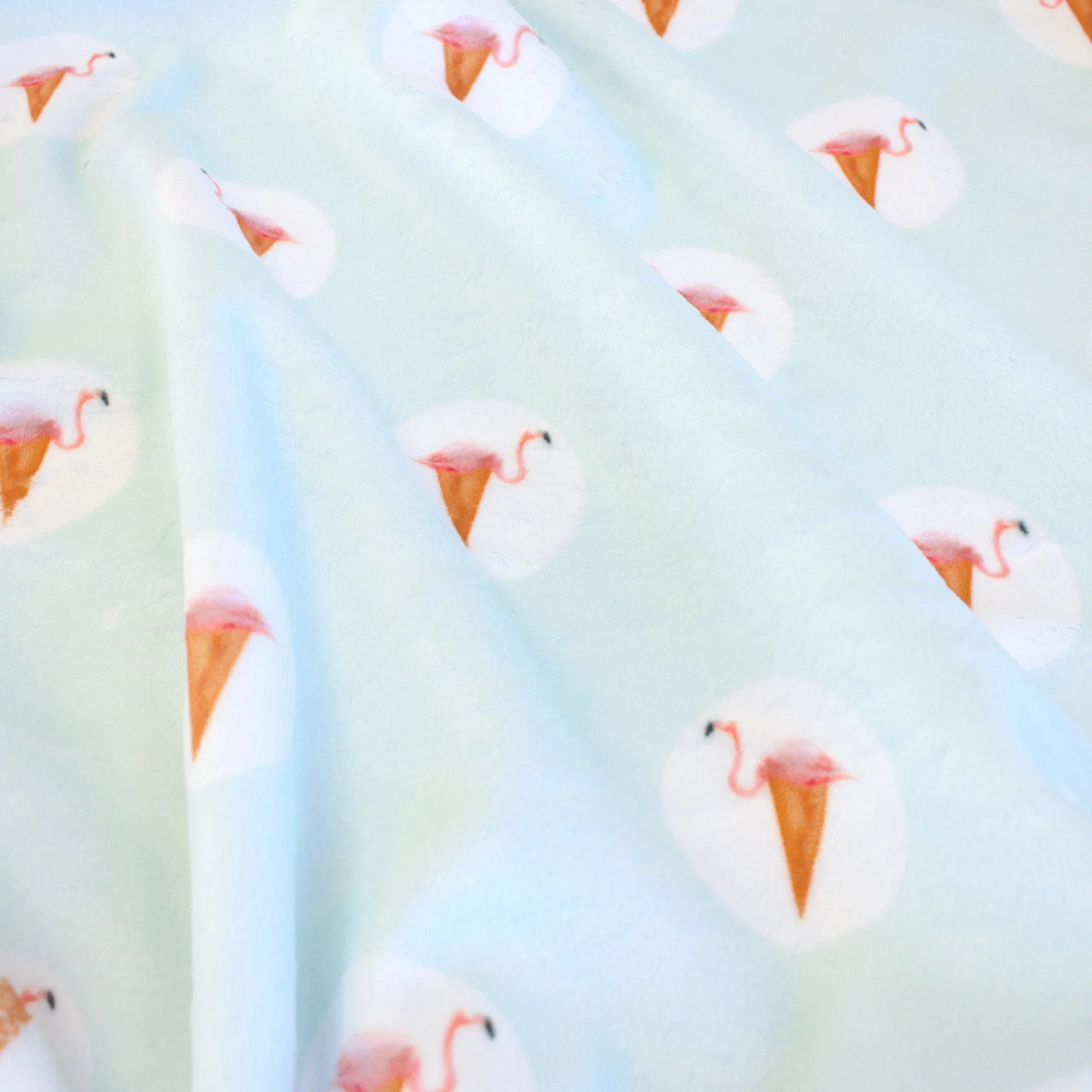 Flamingo Dot Cone | Flamingo Ice Cream Cone