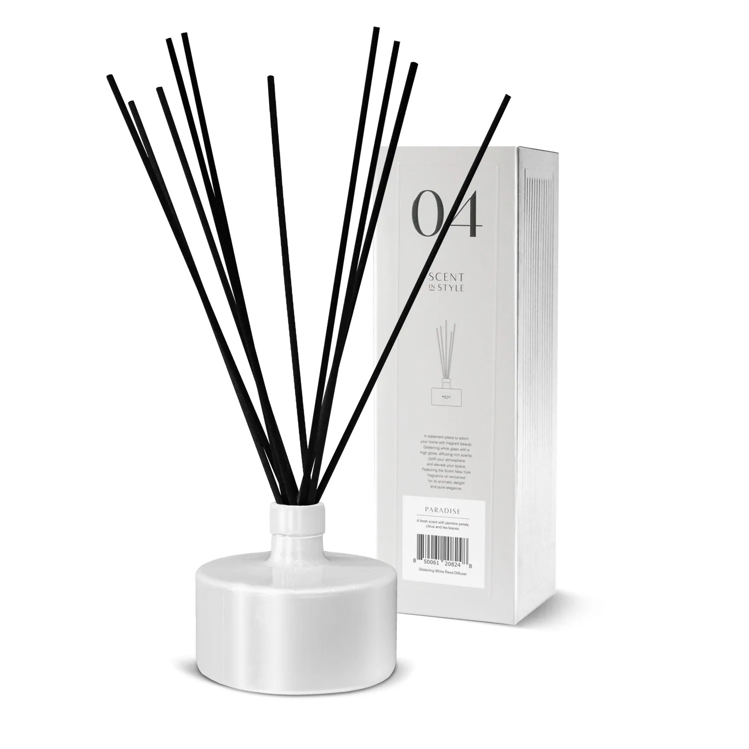 Glistening White Reed Diffuser - Paradise