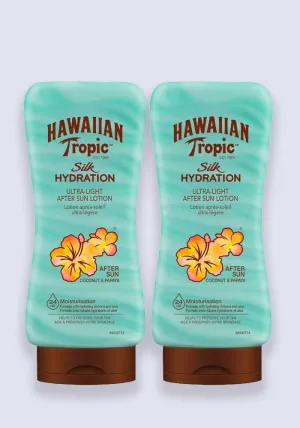 Hawaiian Tropic Silk Hydration After Sun 180ml 2 Pack Saver