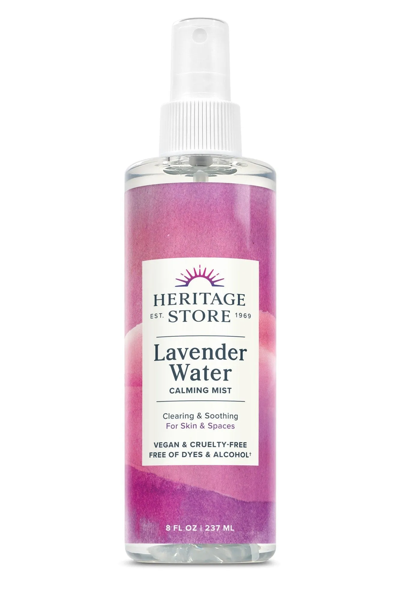 Heritage Store Lavender Flower Water 8 oz Liquid