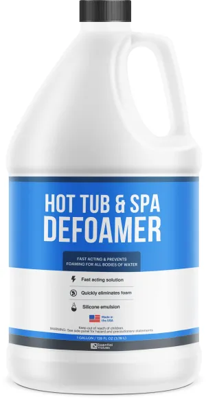 Hot Tub, Spa, and Pool Defoamer: Quickly Removes Foam & Eco-Friendly