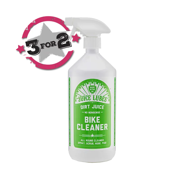 Juice Lubes Dirt Juice Bio-Degradeable Bike Cleaner-1 Ltr - 3 For 2 Offer