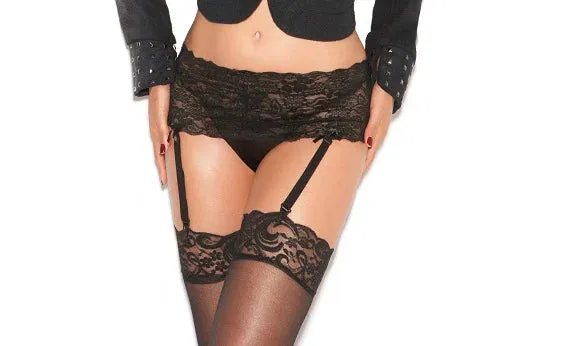 Laced Seam Stockings