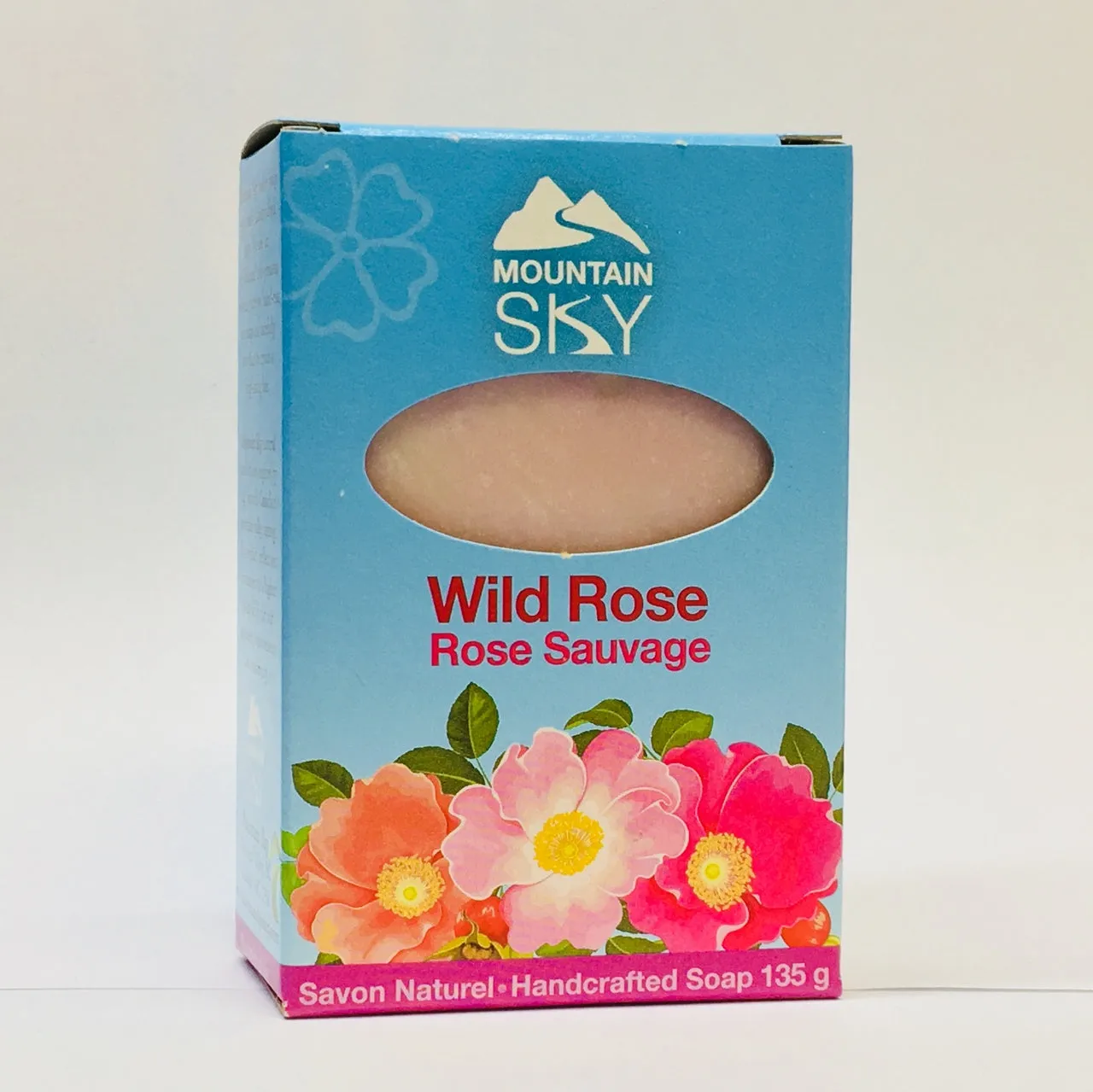 Mountain Sky Wild Rose Bar Soap (135g)