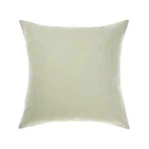 Nimes Wasabi Linen European Pillowcase by Linen House