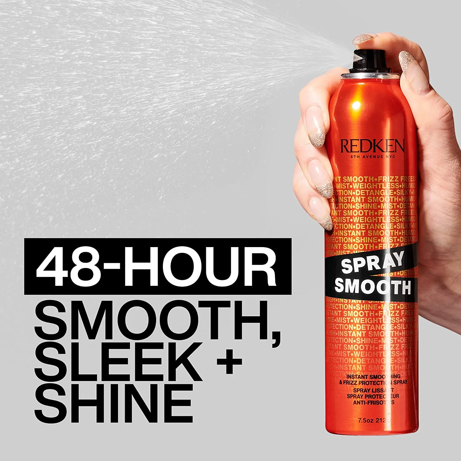 Redken Frizz Dismiss Spray Smooth Anti-Frizz and Heat Protectant