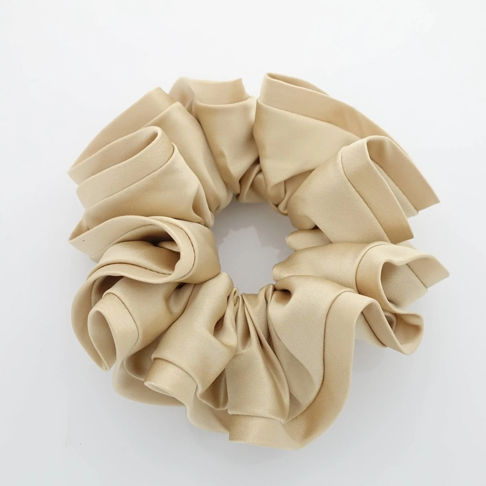 satin hair scrunchie hair tie Women solid color scrunchy ponytail Hair tie accessory in scrunchies