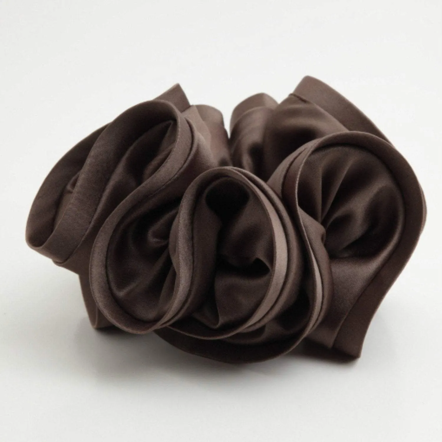 satin hair scrunchie hair tie Women solid color scrunchy ponytail Hair tie accessory in scrunchies