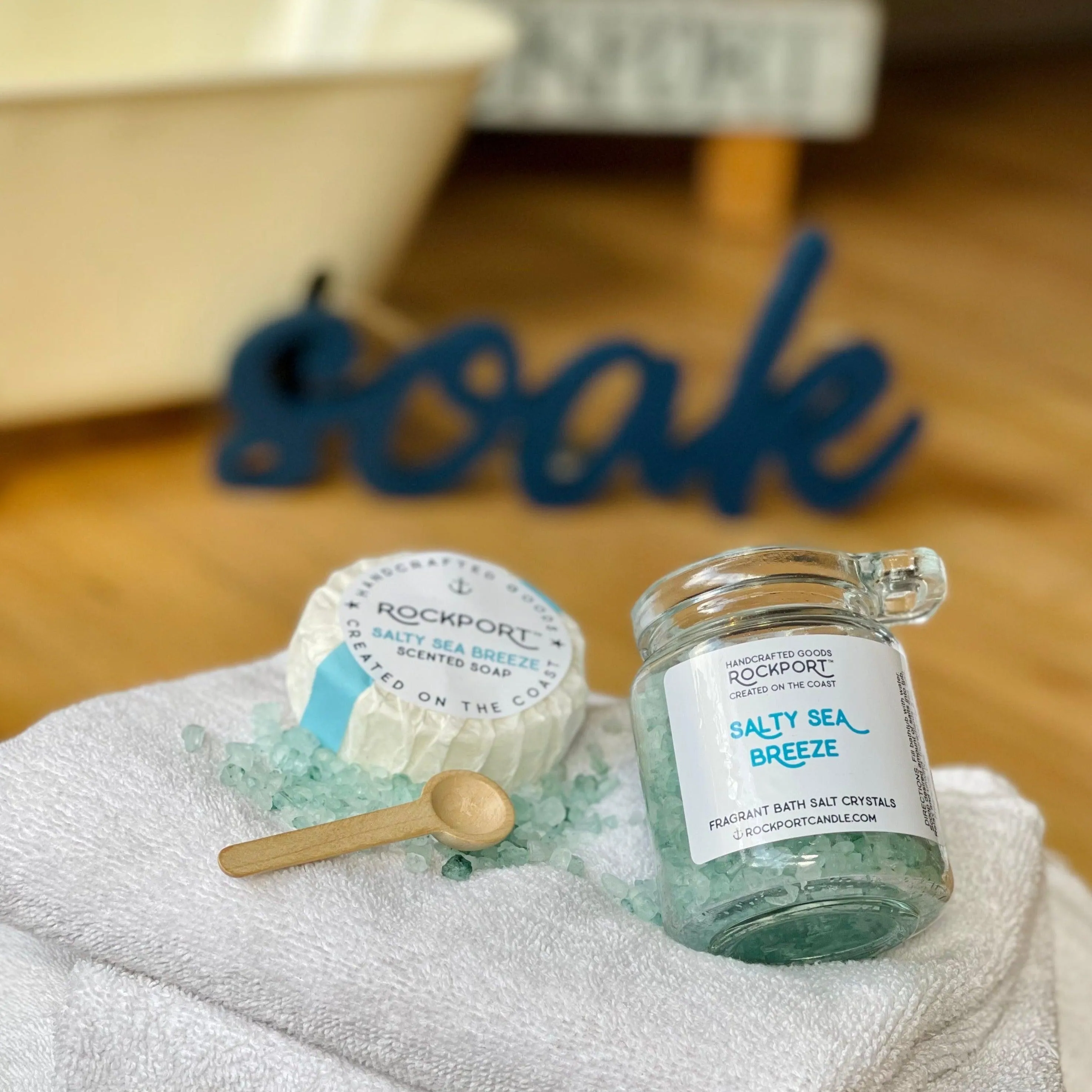 Sea Salt Bath Crystals / Bath Salts