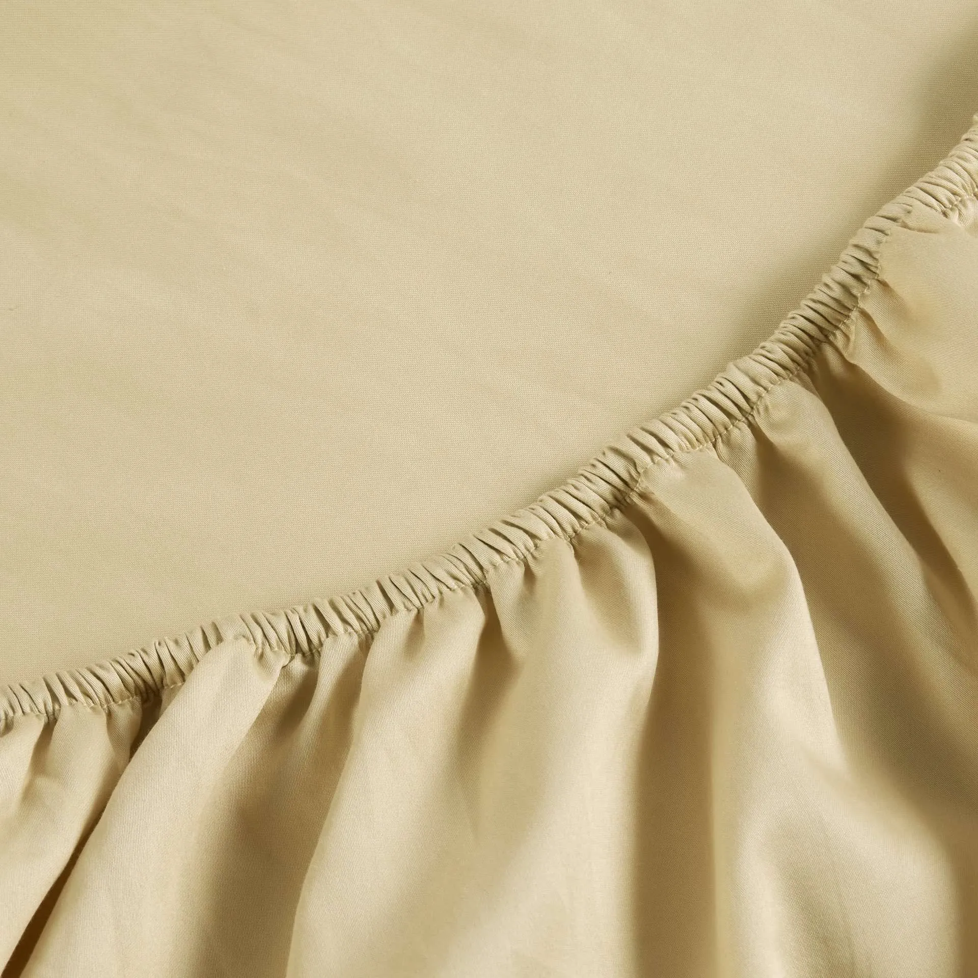 Smooth and Silky Cotton Sateen Deep Fitted Sheet - 400 Thread Count