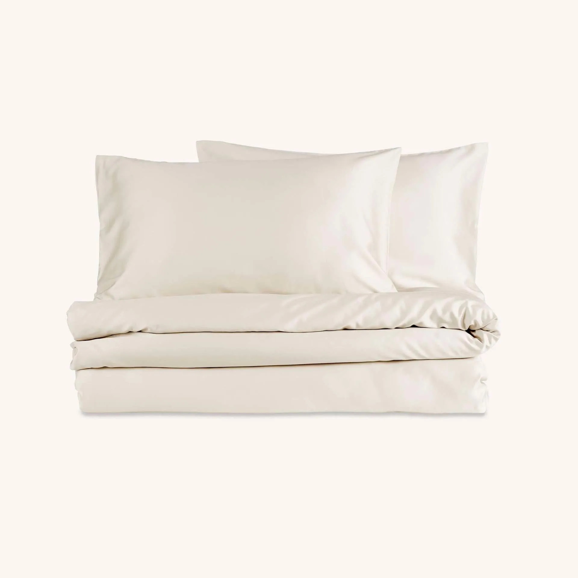 Smooth and Silky Cotton Sateen Duvet Set - 400 Thread Count