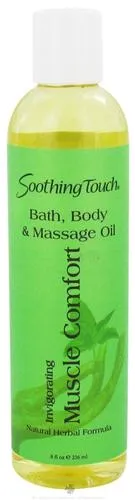 SOOTHING TOUCH - Muscle Comfort Therapeutic Bath & Body Oil - 8 fl. oz. (236 ml)