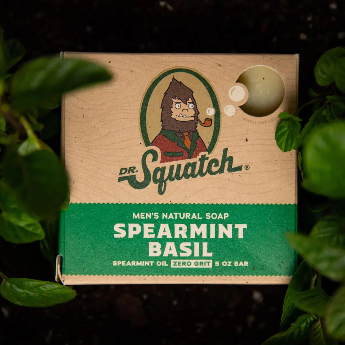 Spearmint Basil-Bar Soap- Dr Squatch