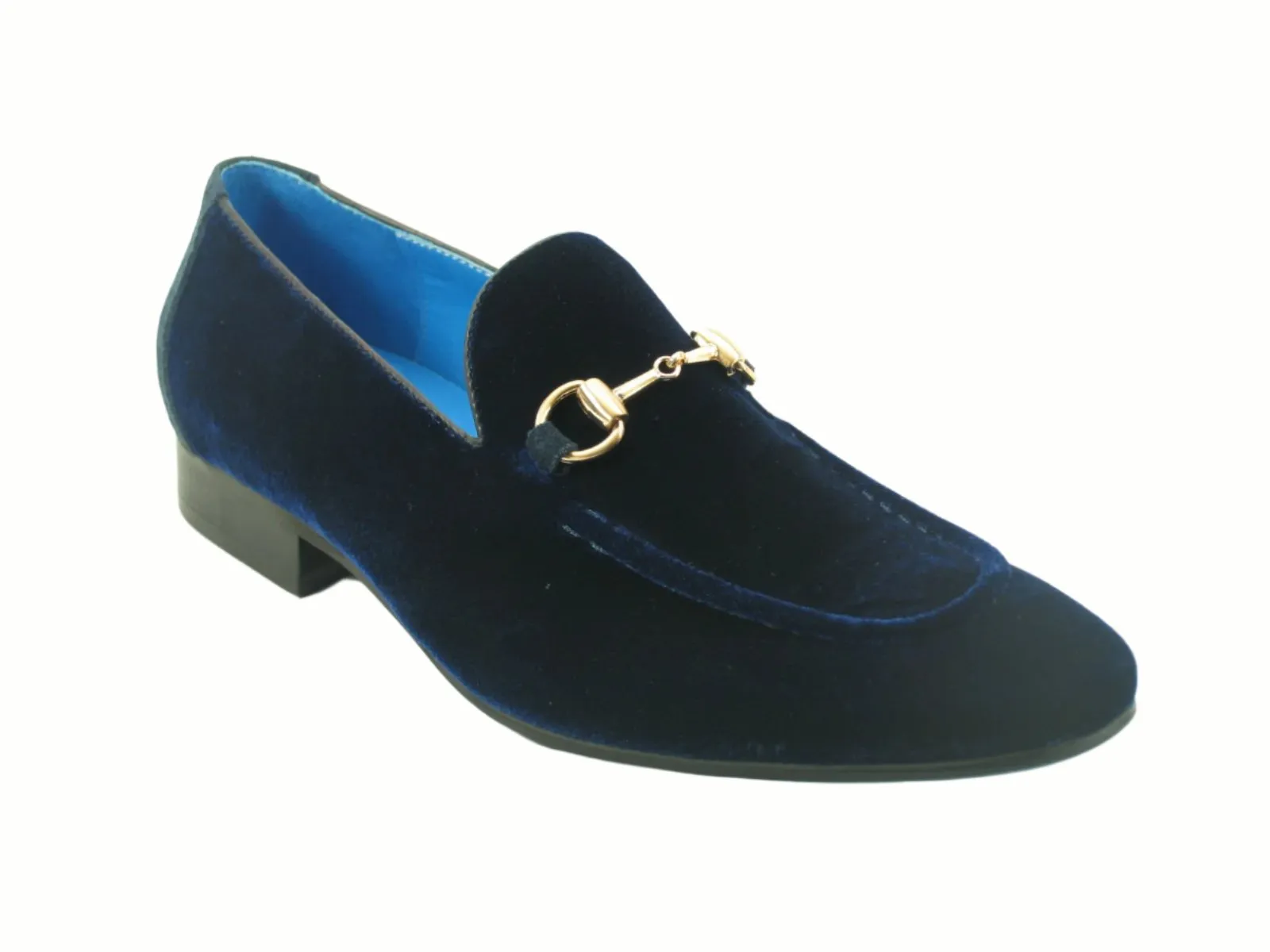 Velvet Buckle Loafer