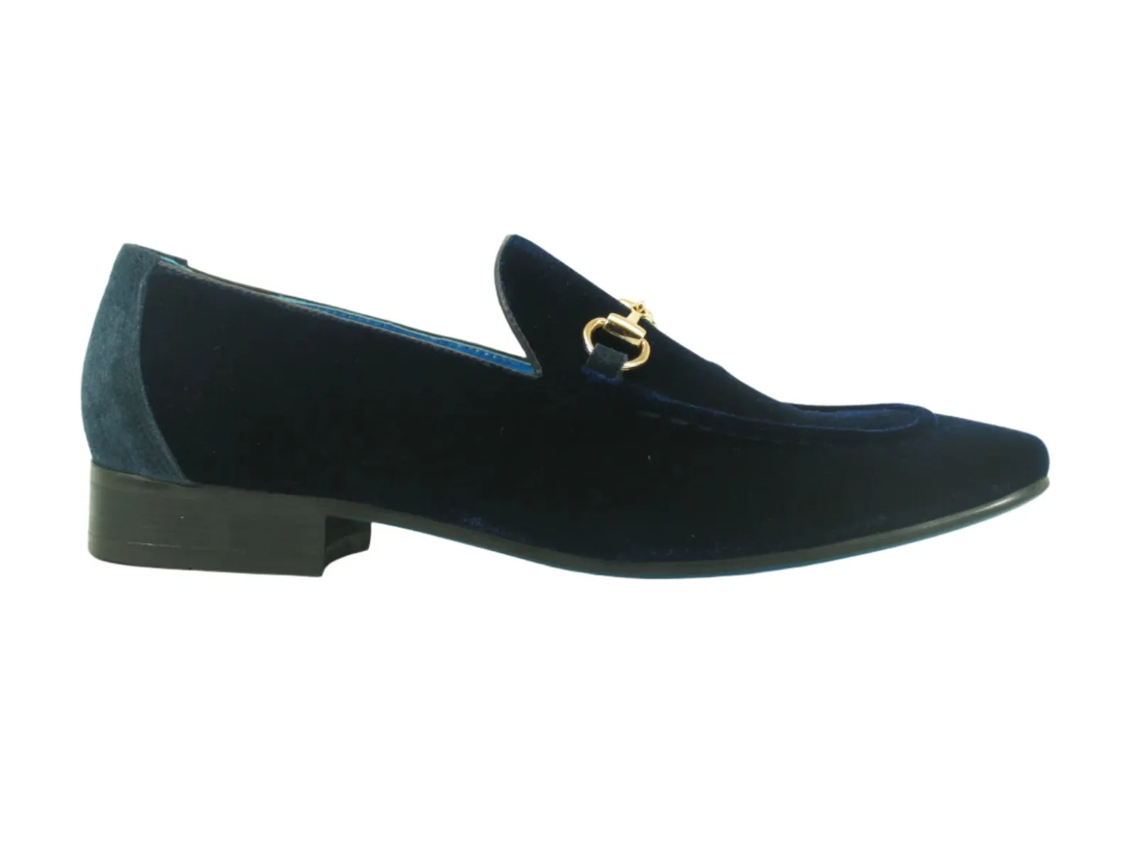 Velvet Buckle Loafer