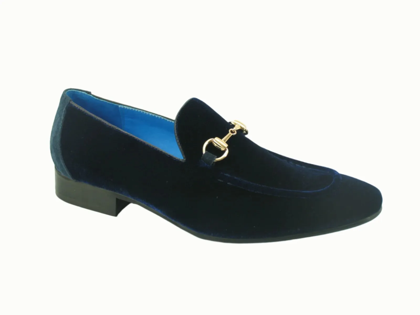 Velvet Buckle Loafer