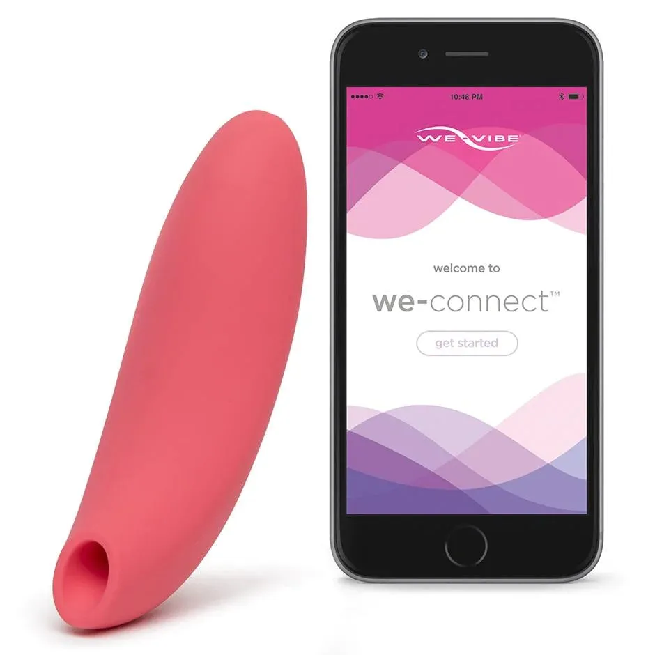 We Vibe MELT app-controlled clitoral stimulator Coral