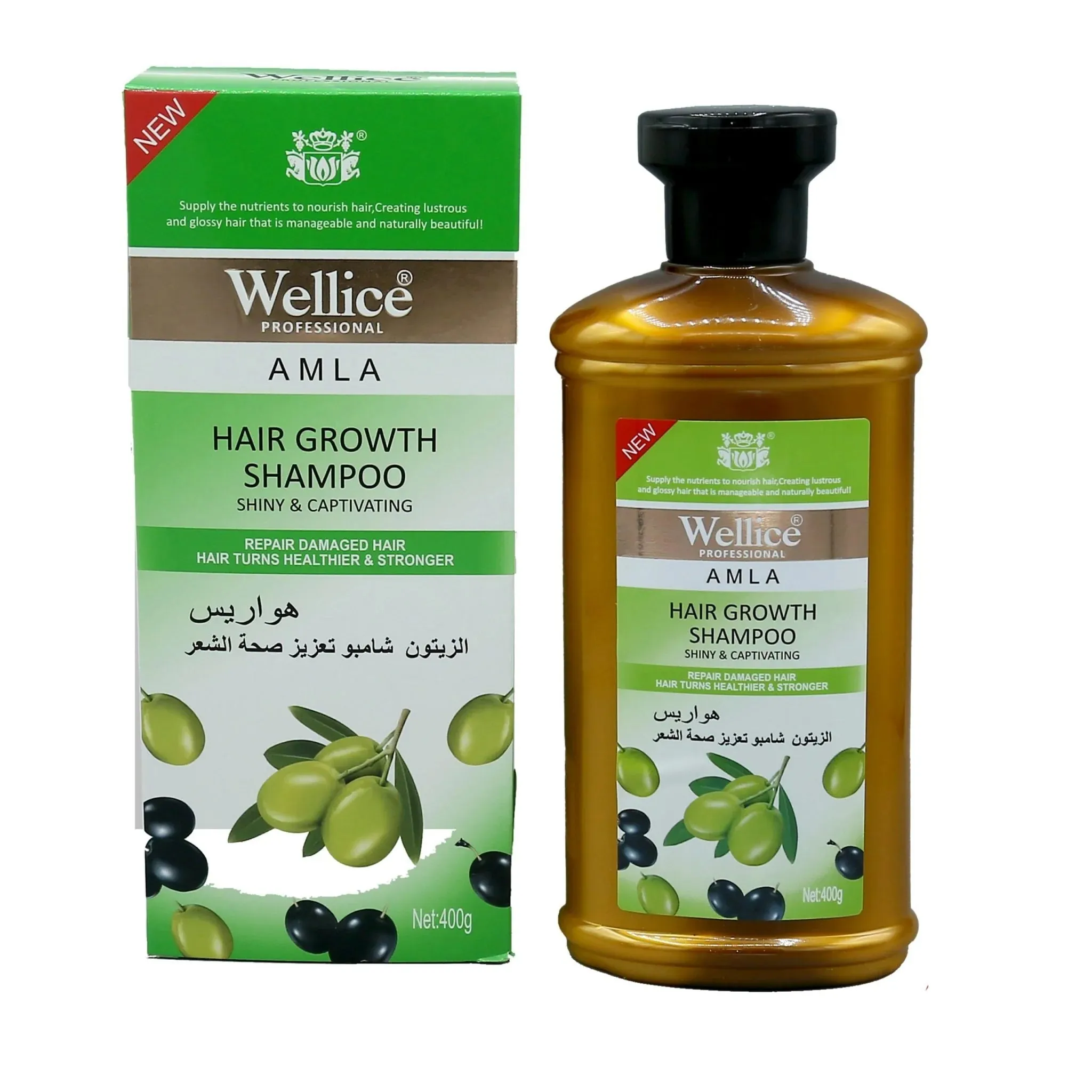 WELLICE AMLA SHAMPOO HAIR GROWTH 400ML