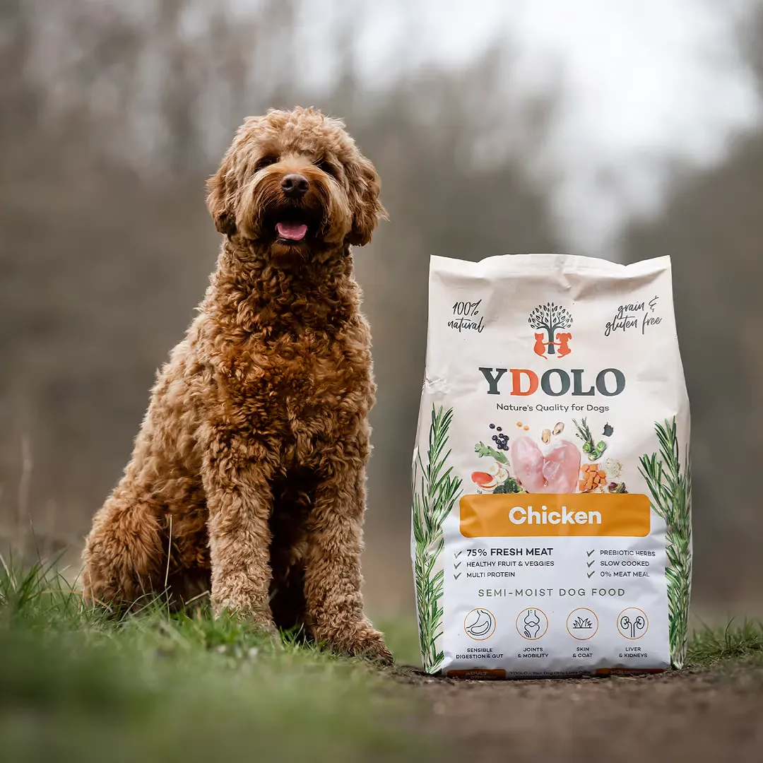 Ydolo Chicken Semi Moist Cold Pressed Dog Food